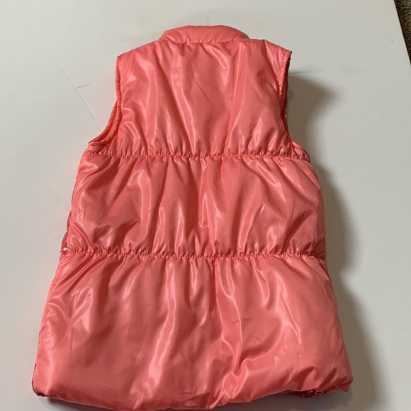Self Esteem Puffy vest peach pink - Picture 5 of 6